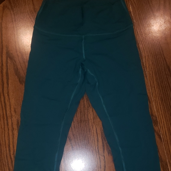 Lululemon Teal Leggings - Picture 3 of 6